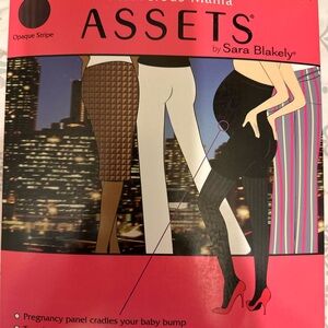 ASSETS by Sara Blakely Maternity Tights in Black
